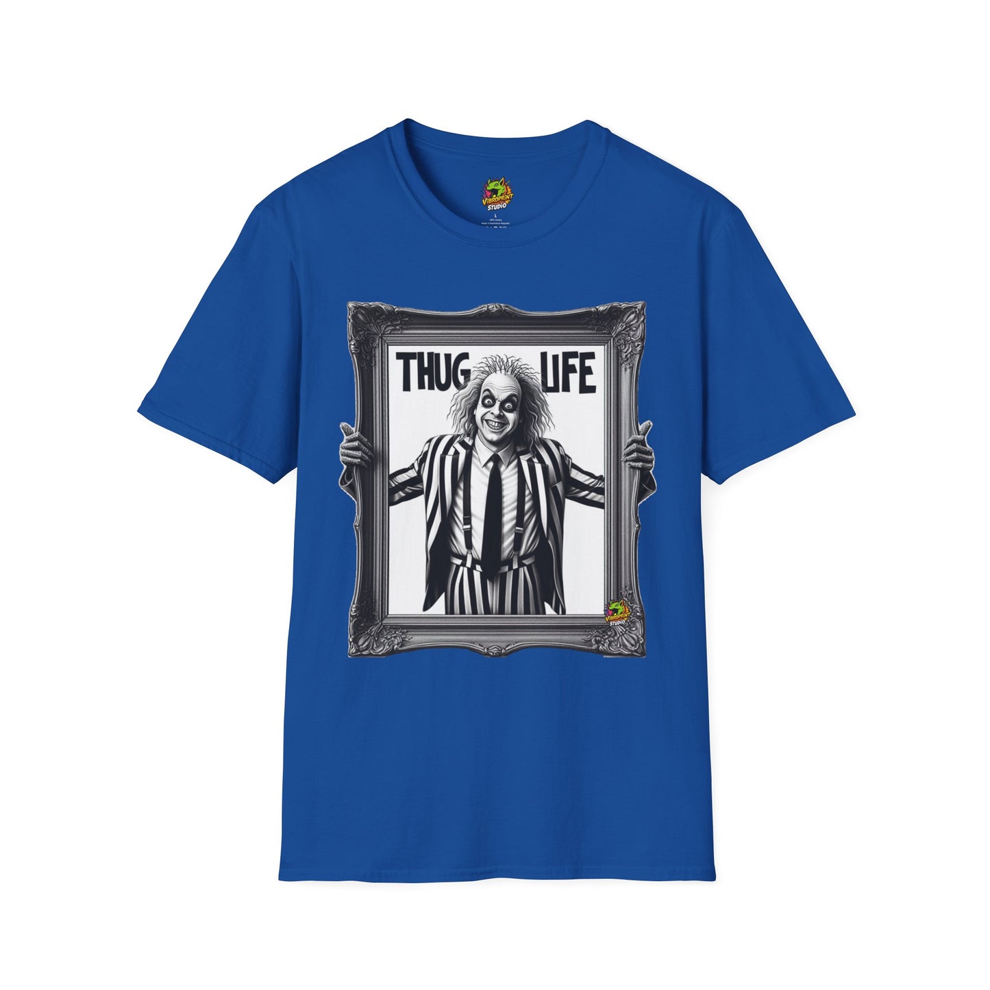 Beetlejuice - Beetlejuice Shirt | Funny Thug Life Halloween Tee | Beetlejuice Graphic T-Shirt for Halloween - custom-made. limited stock. Order yours now and stand out with this exclusive piece!