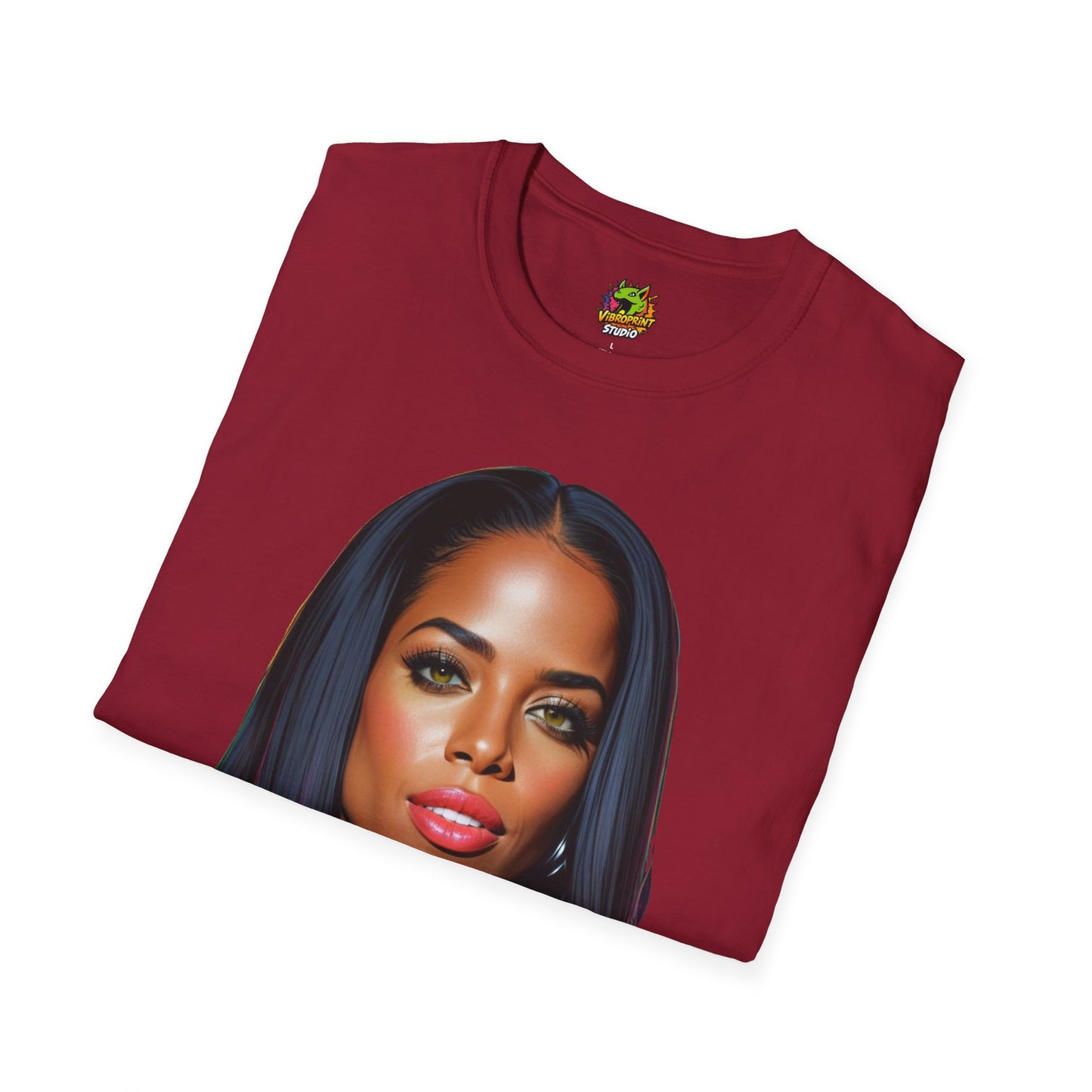 | - Aaliyah shirt | Memorial Tribute to a Music Legend | Celebrating the Princess of R&B - premium material. limited stock. Order yours now and stand out with this exclusive piece!