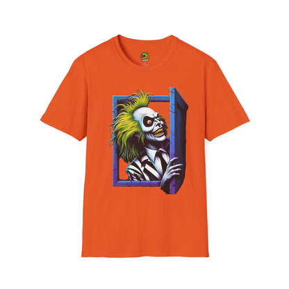 Movie - Beetlejuice Shirt | Halloween Classic Movie Tee | Beetlejuice Inspired Graphic T-Shirt | Spooky Gift Idea - custom-made. perfect gift idea. Order yours now and stand out with this exclusive piece!