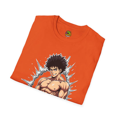 UFC T Shirt | Unleash Fierce Confidence | Motivational UFC Tee with Baki Anime Elements