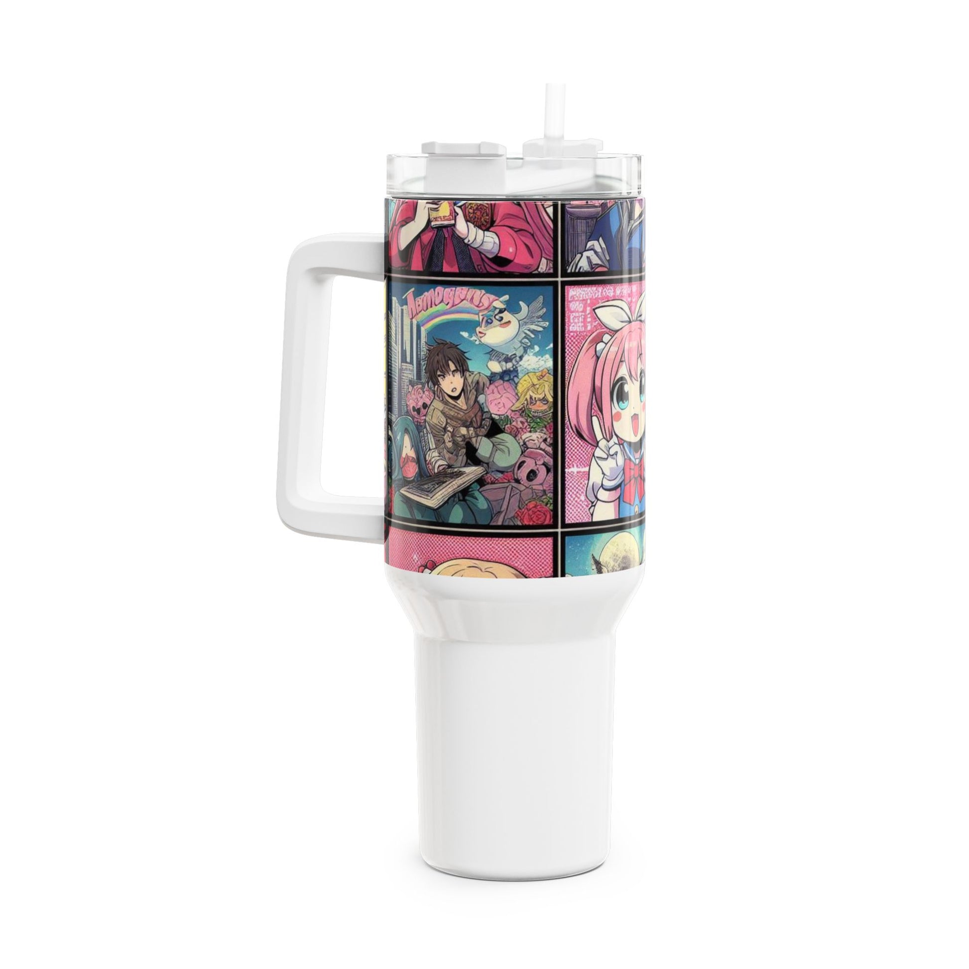 Tumbler - Stanley Tumbler | Colorful Anime and Comics Tumbler for Gamers | Geek Drinkware - premium material. limited stock. Order yours now and stand out with this exclusive piece!