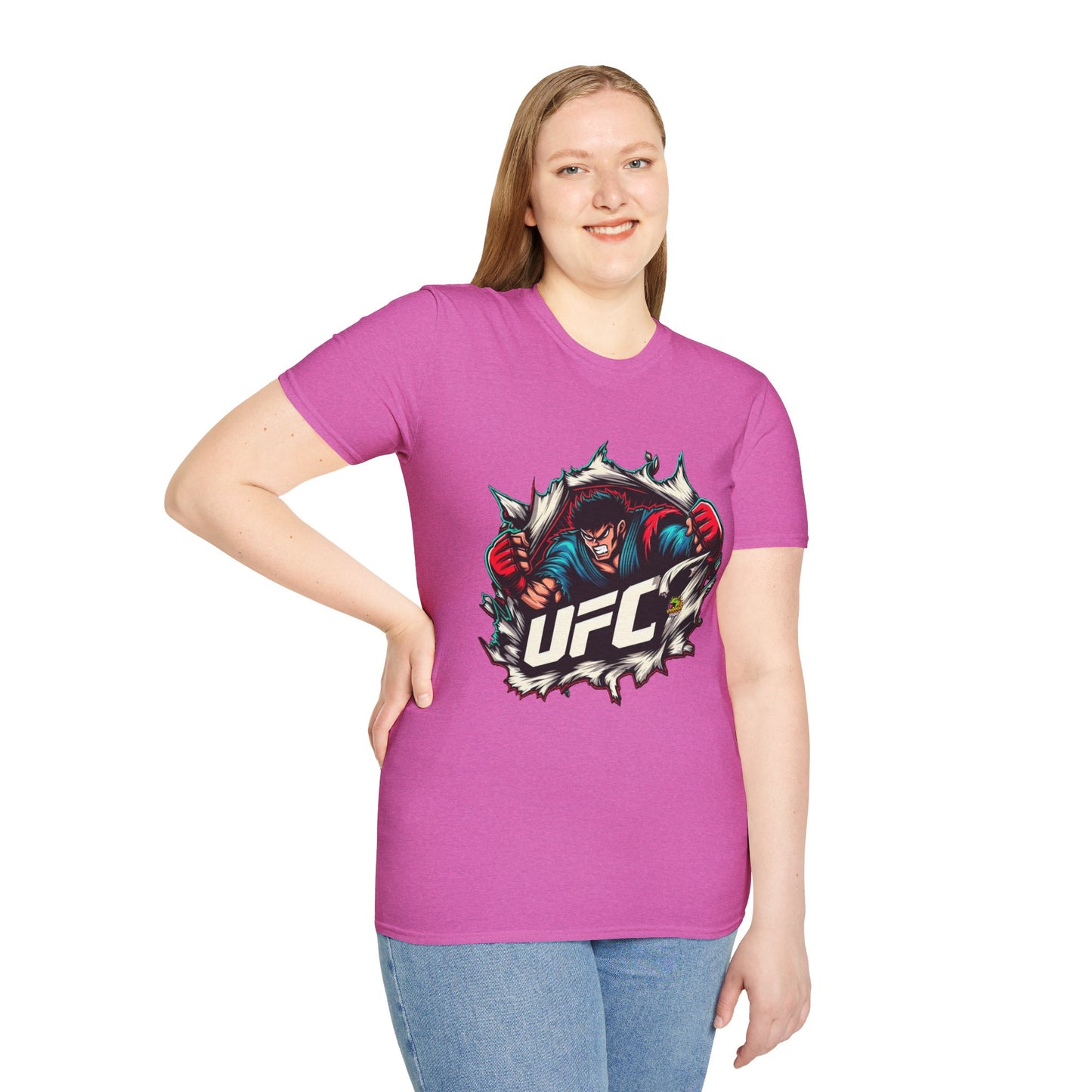 UFC T Shirt | Unleash Fierce Confidence | UFC Tee for Gym & Anime Fans