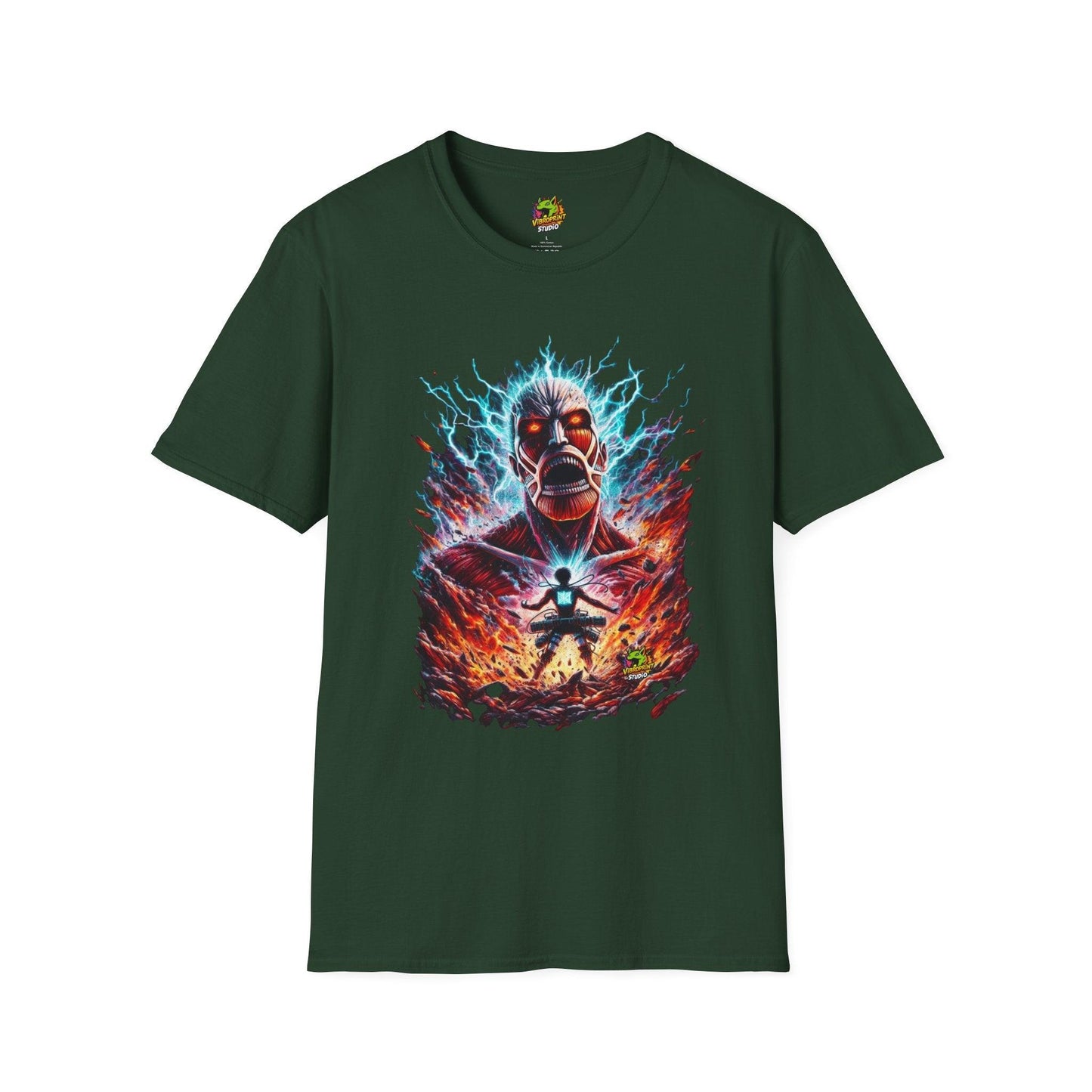 Titan’s - Eren Yeager Titan’s Judgment Tee | Attack on Titan Shirt | Shingeki - premium material. limited stock. Order yours now and stand out with this exclusive piece!