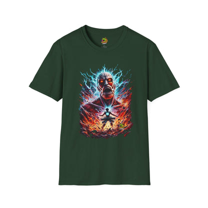 Titan’s - Eren Yeager Titan’s Judgment Tee | Attack on Titan Shirt | Shingeki - premium material. limited stock. Order yours now and stand out with this exclusive piece!