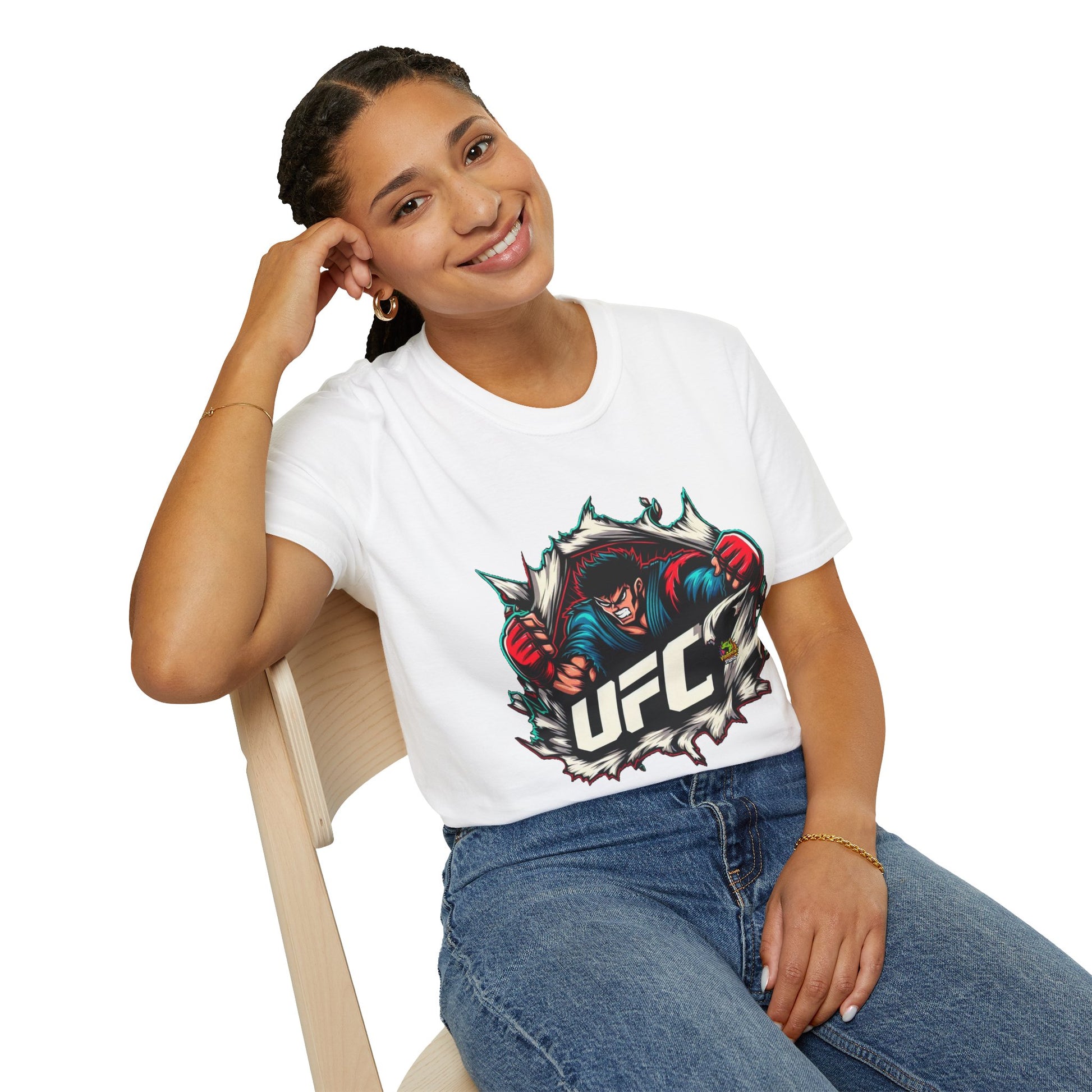 UFC - UFC T Shirt | Unleash Fierce Confidence | UFC Tee for Gym & Anime Fans - custom-made. perfect gift idea. Order yours now and stand out with this exclusive piece!