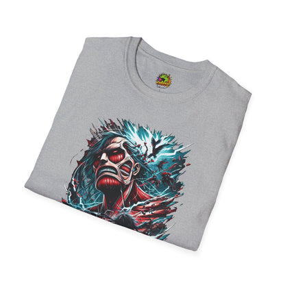 Eren Yeager Titan’s Resolve Unshaken Tee | Official Attack on Titan - VibroPrint Studio