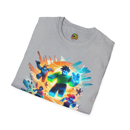 Roblox - Unique Roblox Game Tee for Kids | Roblox Clothing for Boys & Girls | Cool Roblox Graphic T-Shirt | Roblox Merch Gift - premium material. perfect gift idea. Order yours now and stand out with this exclusive piece!