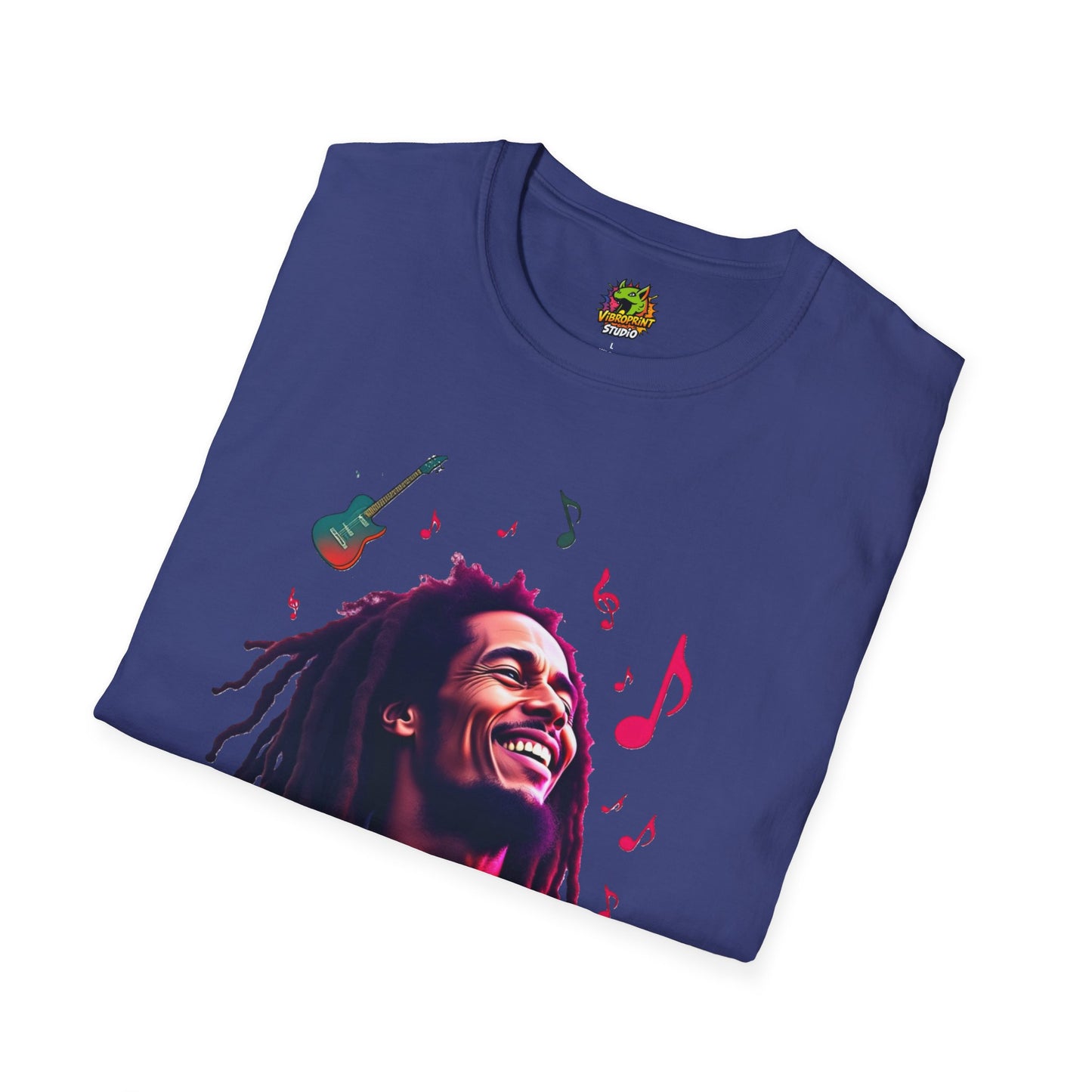 Bob Marley T-Shirt - Vibrant Rasta Revolution