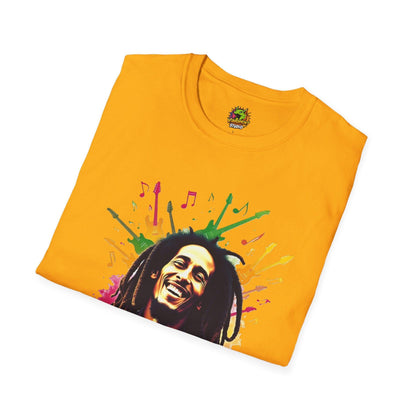 Bob Marley T-Shirt - Vibrant Rasta Energy