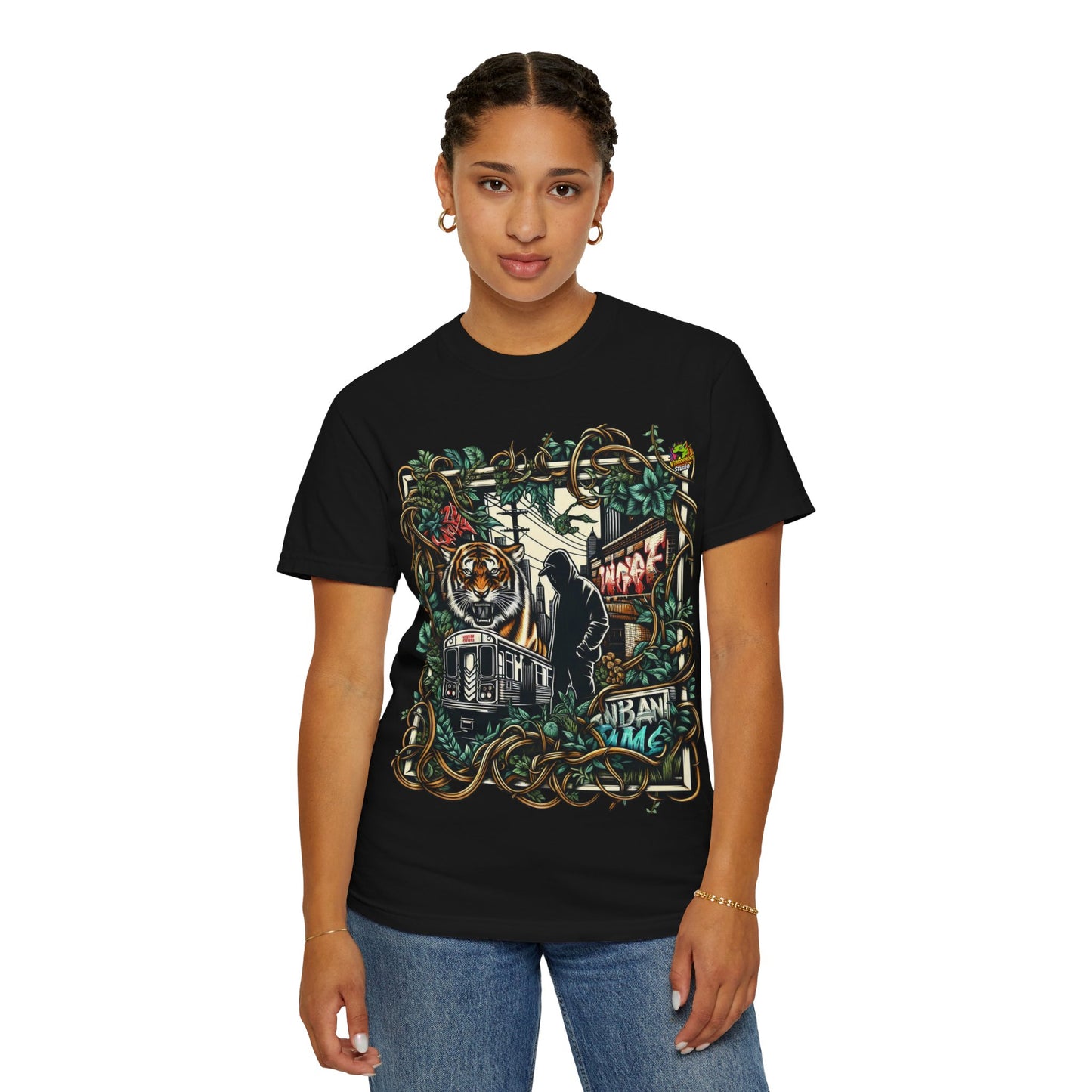 Nature - Urban Jungle Meets Hip-Hop Rapper Merch | City Life & Nature T-Shirt Design - custom-made. perfect gift idea. Order yours now and stand out with this exclusive piece!