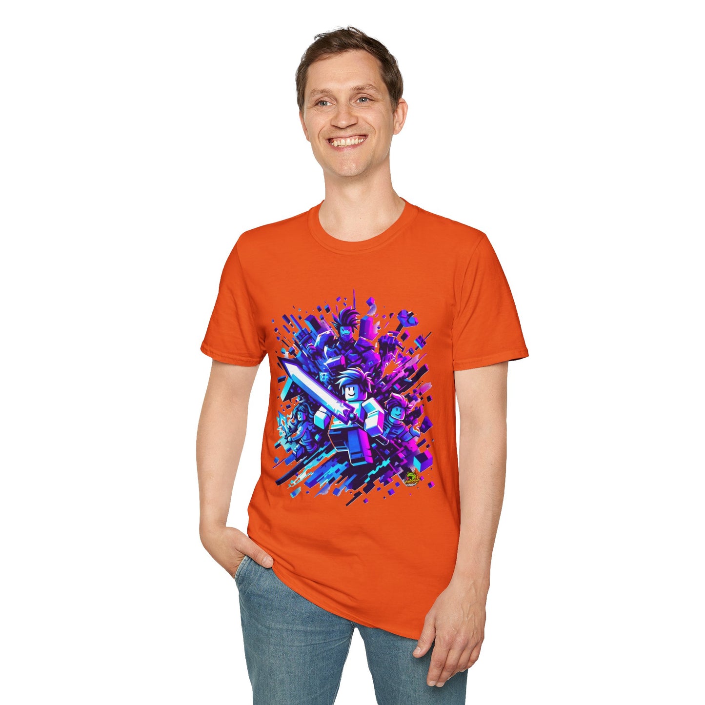 exclusive - Roblox T-Shirt - Builder's Adventure - custom-made. limited stock. Order yours now and stand out with this exclusive piece!