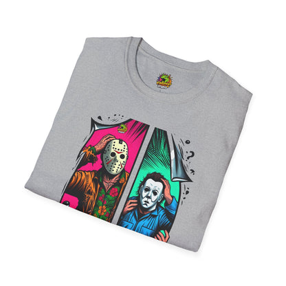 Myers - Michael Myers Vintage Shirt | Jason Voorhees Funny Picnic Scene Tee - premium material. limited stock. Order yours now and stand out with this exclusive piece!