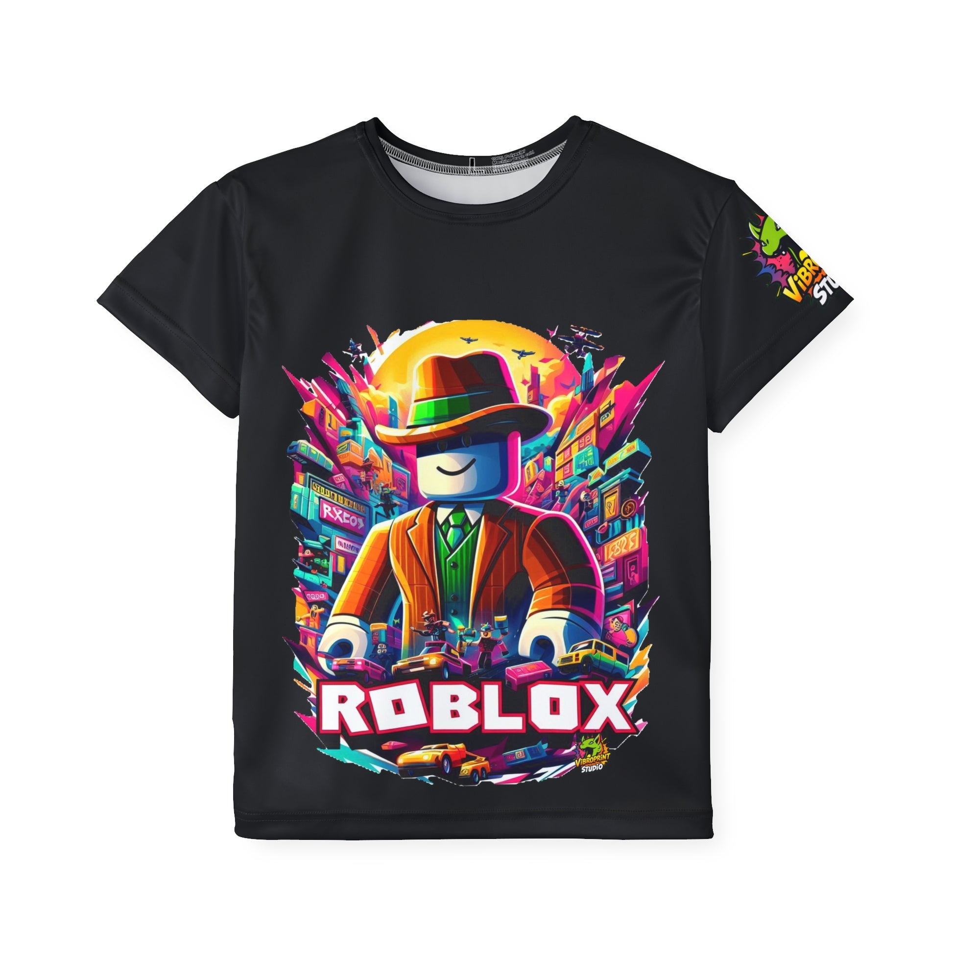 Roblox T-Shirt - Fun Roblox Graphic Tee for Kids - Vibroprint Studio Design