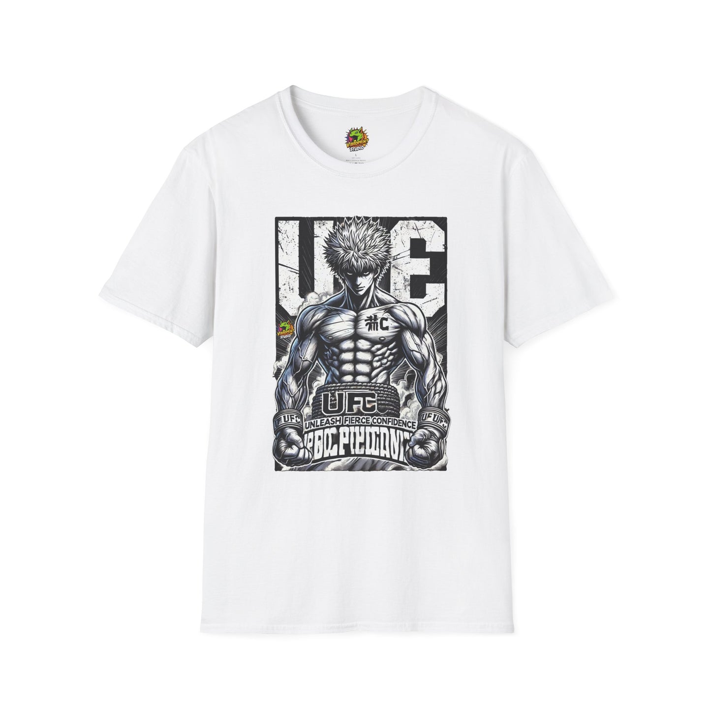 Shirt - UFC T Shirt | Unleash Fierce Confidence | Motivational UFC Tee with Baki Anime T-Shirt design - custom-made. limited stock. Order yours now and stand out with this exclusive piece!