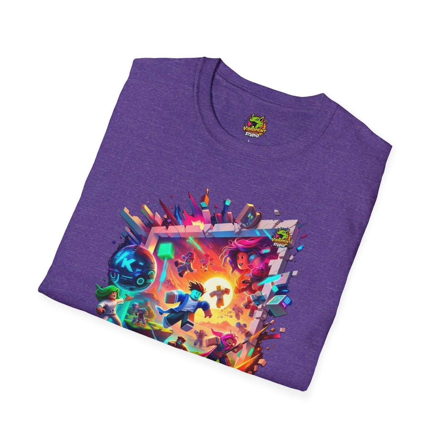 handcrafted - Unique Roblox Gamer T-Shirt for Boys & Girls | Roblox Graphic Tee | Roblox Inspired Shirt | Cool Gift for Roblox Players - Order yours now and stand out with this exclusive piece!