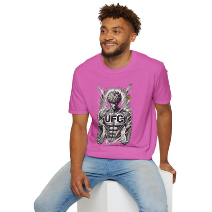 UFC T Shirt | Unleash Fierce Confidence | UFC Tee with Baki Anime T Shirt Inspiration