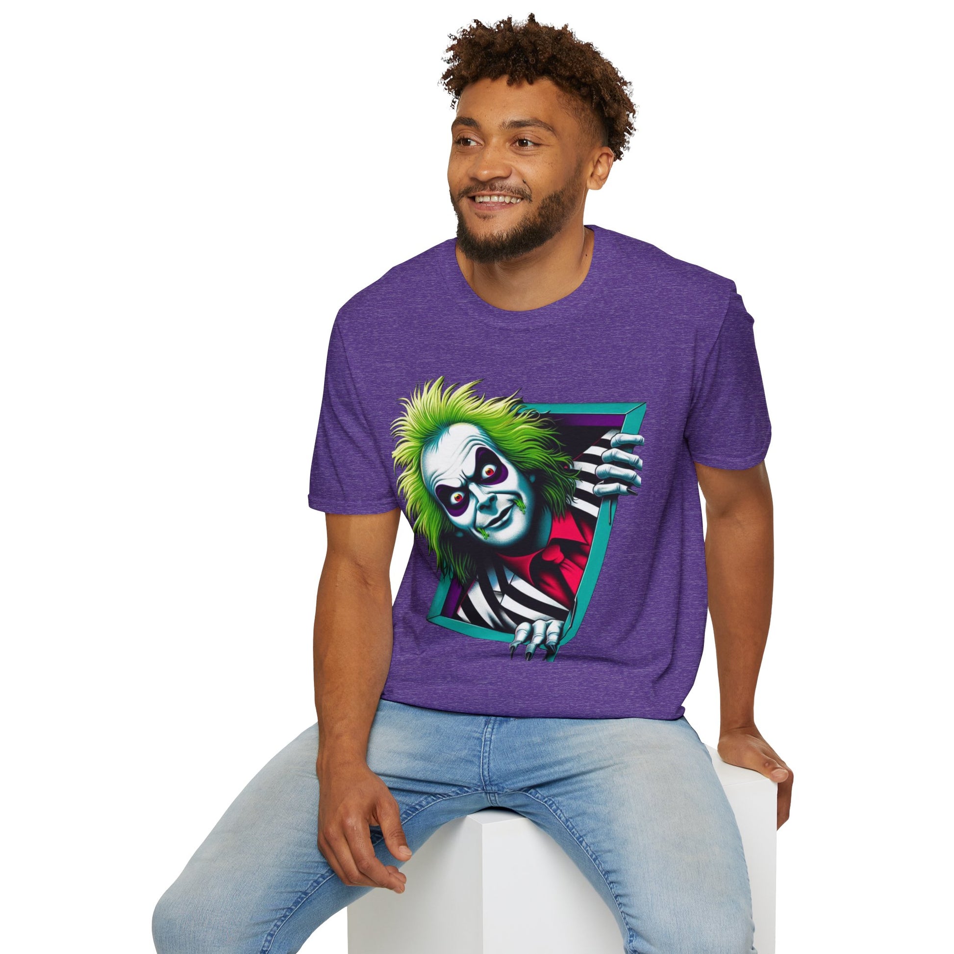 | - Beetlejuice Shirt | Creepy Beetlejuice Tee | Halloween Beetlejuice Tee | Beetlejuice Gift Idea - custom-made. limited stock. Order yours now and stand out with this exclusive piece!