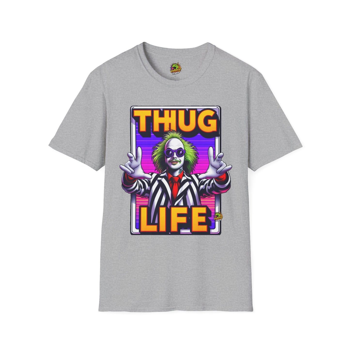 Tee - Beetlejuice Shirt | Funny Thug Life Halloween Tee | Classic Beetlejuice Graphic T-Shirt - custom-made. limited stock. Order yours now and stand out with this exclusive piece!