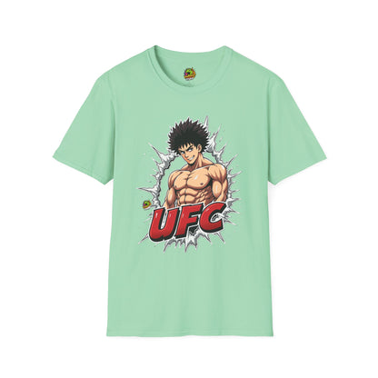 UFC - UFC T Shirt | Unleash Fierce Confidence | Motivational UFC Tee with Baki Anime Elements - premium material. perfect gift idea. Order yours now and stand out with this exclusive piece!