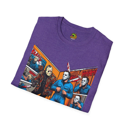 Funny - Funny Michael Myers Shirt | Jason & Michael Halloween T-Shirt - premium material. limited stock. Order yours now and stand out with this exclusive piece!