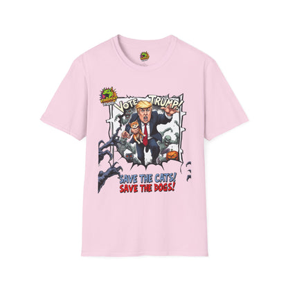 They're Eating the Dogs Tee | Funny Trump Graphic T-Shirt | Election Satire Shirt