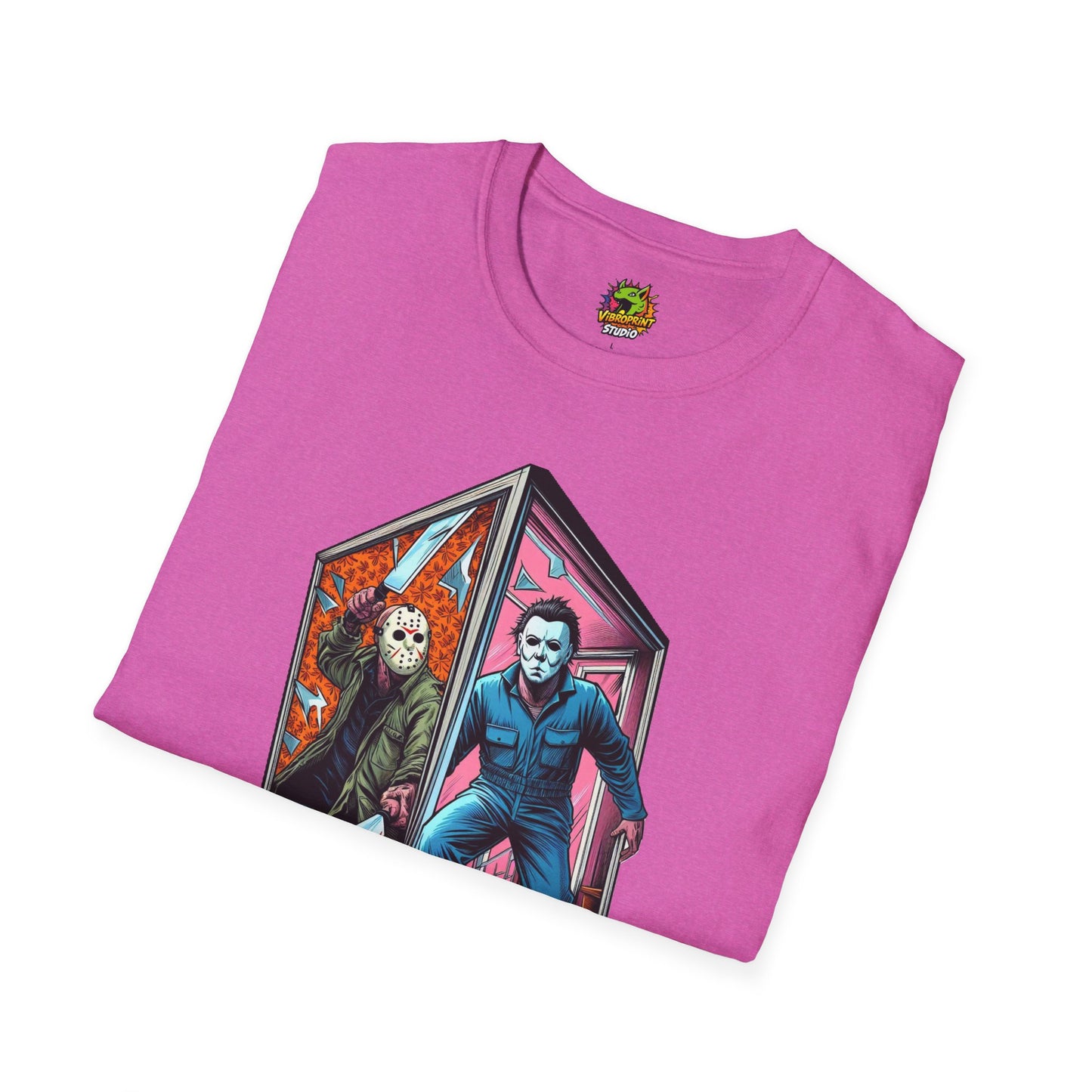 Jason & Michael Myers Funny Halloween Shirt | Vintage Horror Tee