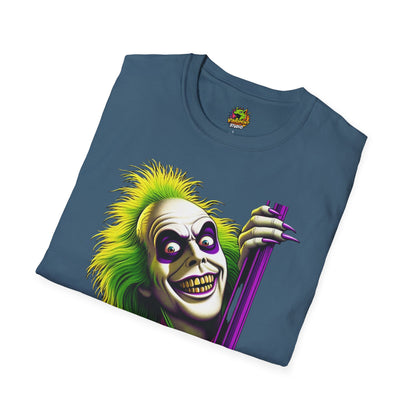 Image of Top-Quality Beetlejuice Shirt | Funny Beetlejuice Shirt | Halloween Horror Shirt | Beetlejuice Costume Tee | Graphic Tee