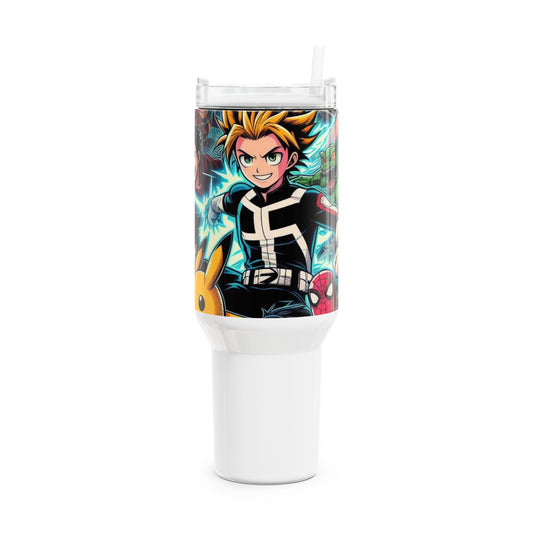 Stanley cup | Comics and Anime Themed Drinkware | Colorful Cartoon Tumbler for Fans - High Quality Image