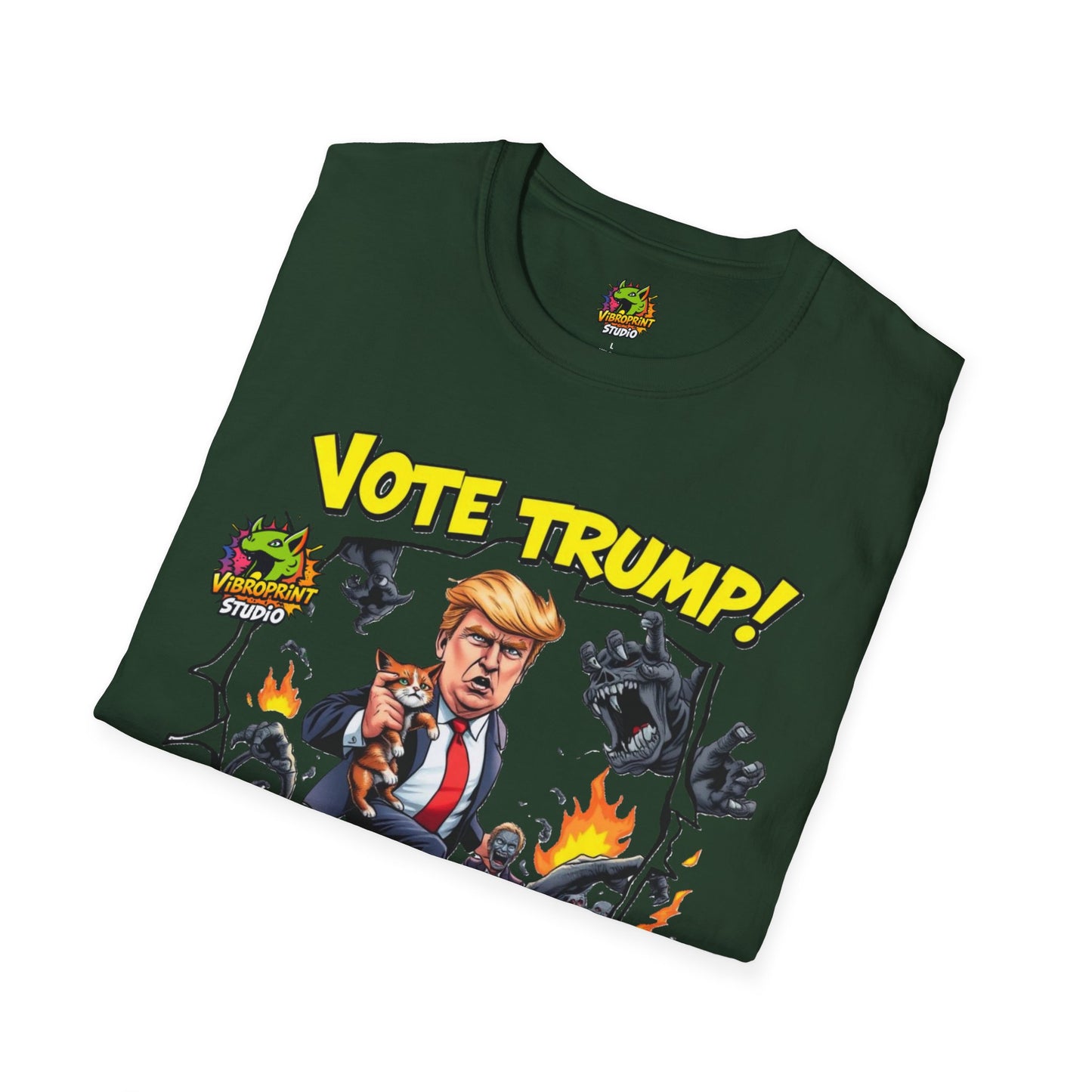 They're Eating the Dogs Tee | Satire Trump Election T-Shirt | Funny Political Graphic Te