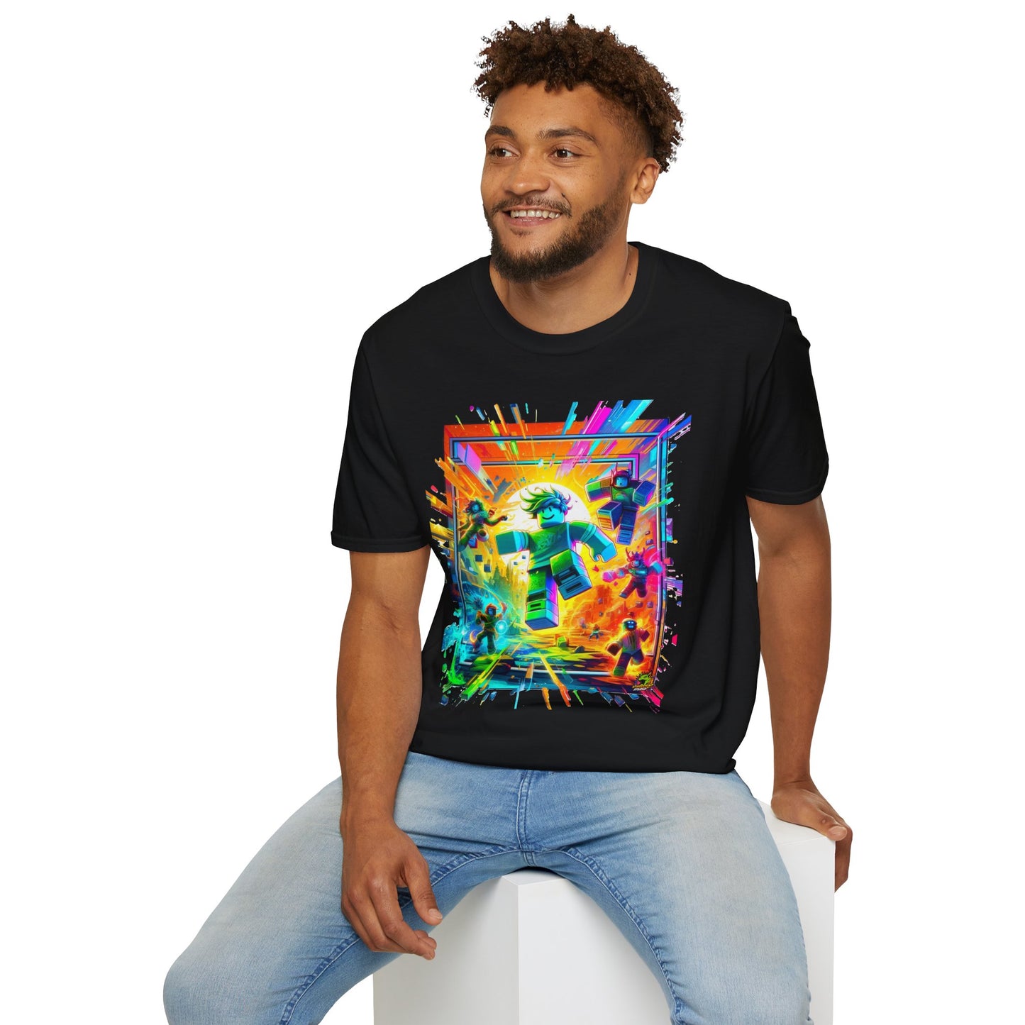 Graphic - Unique Roblox Game Tee for Boys & Girls | Roblox Avatar Graphic T-Shirt | Cool Roblox Clothing | Perfect Roblox Gift - custom-made. limited stock. Order yours now and stand out with this exclusive piece!