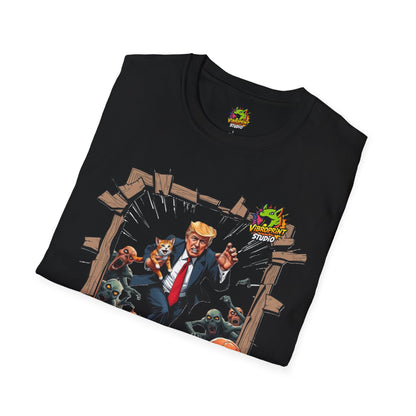 They're - They're Eating the Dogs Tee | Satire Trump Election Shirt | Funny Political Cats and Dogs Graphic Tee - premium material. perfect gift idea. Order yours now and stand out with this exclusive piece!