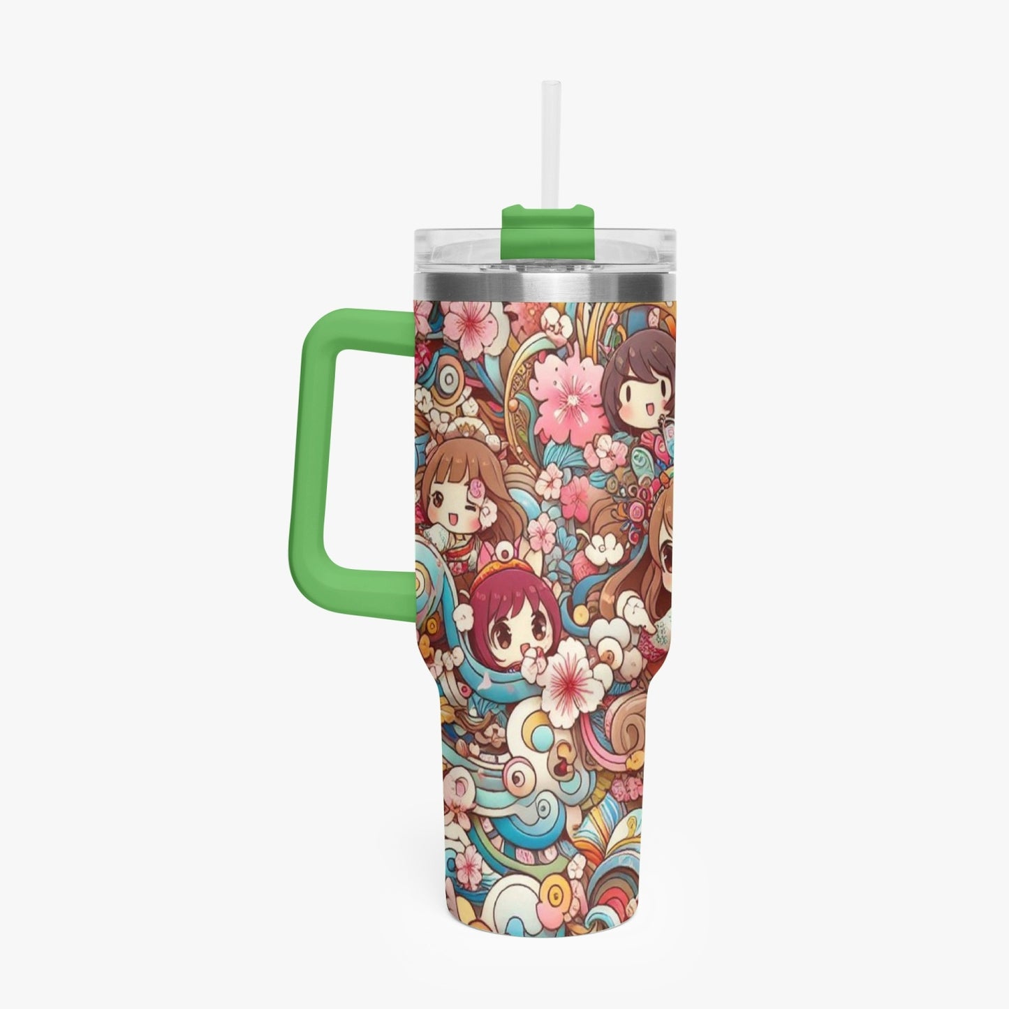 Stanley - Stanley cup - Car Tumbler Cup 40oz, Anime & Retro Comic Book Style Insulated Mug, Colorful Superhero Design - premium material. perfect gift idea. Order yours now and stand out with this exclusive piece!