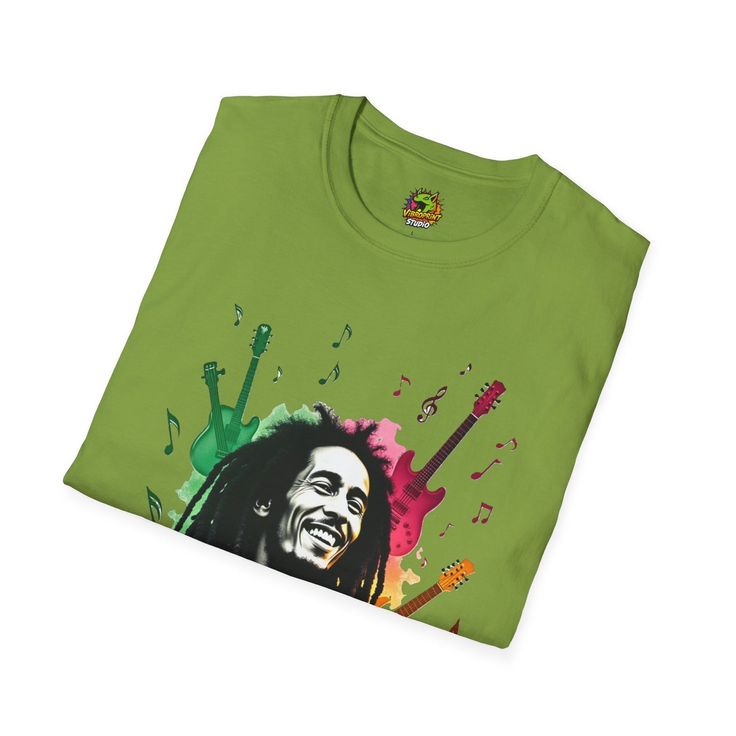 Bob Marley T-Shirt - Reggae Icon - VibroPrint Studio