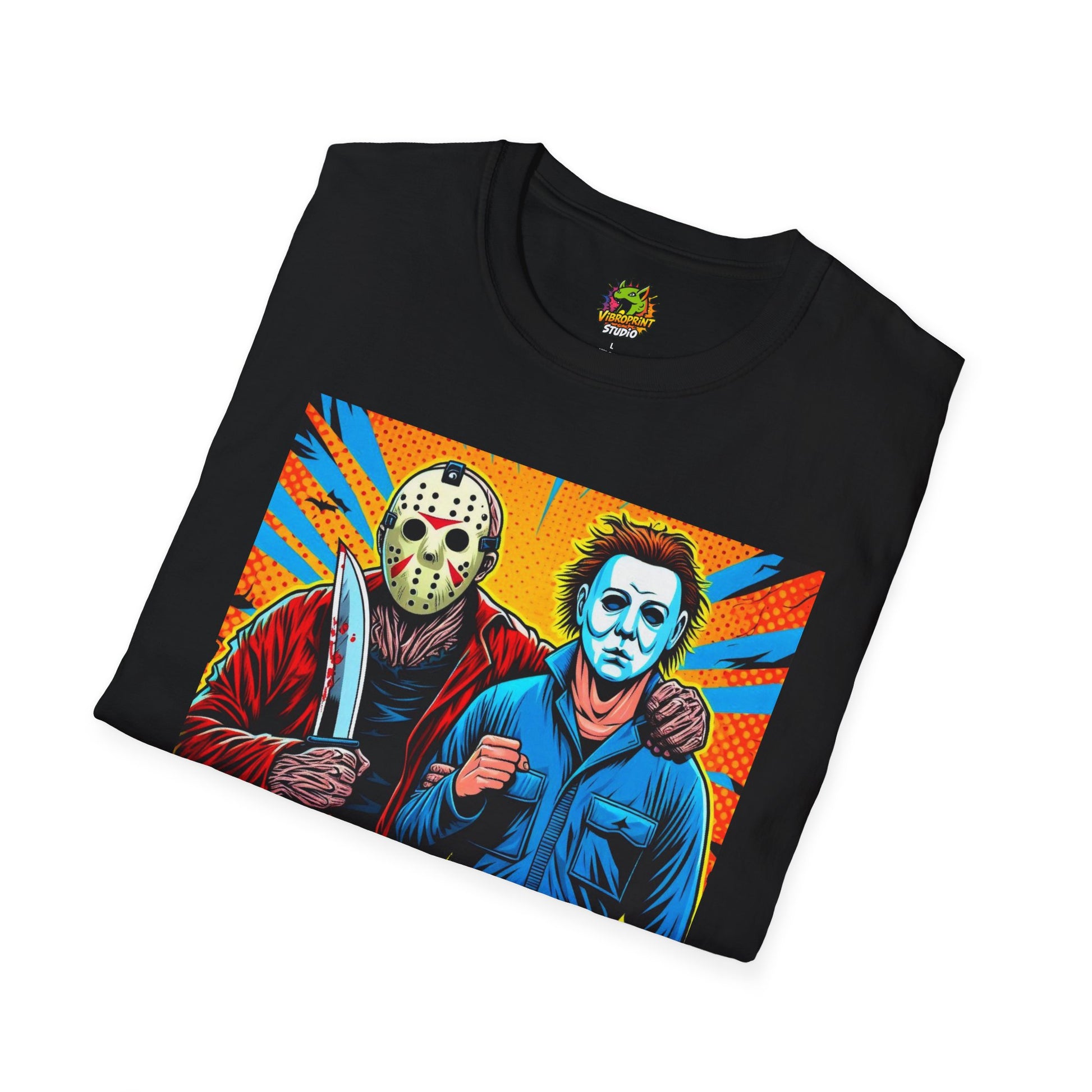 Funny - Jason Voorhees & Michael Myers Shirt | Funny Halloween Horror Tee - premium material. perfect gift idea. Order yours now and stand out with this exclusive piece!