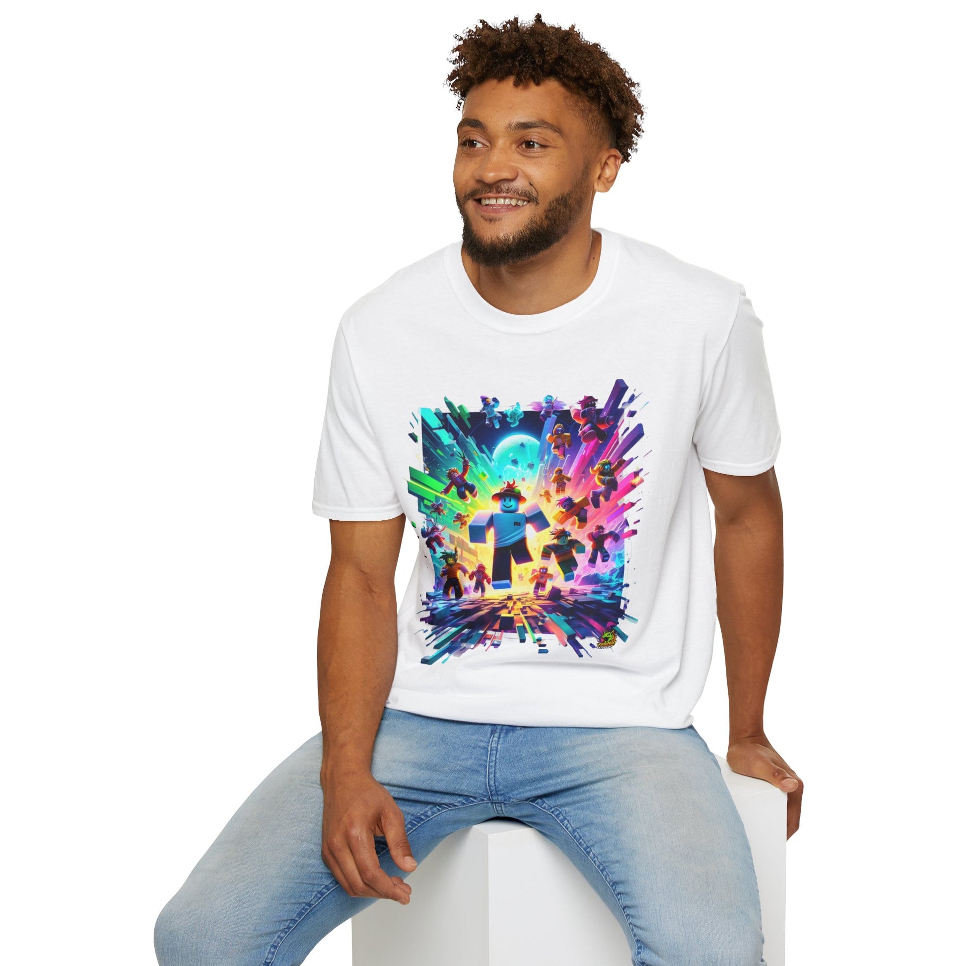 Roblox - Cool Roblox Adventure Tee for Kids | Roblox Graphic T-Shirt | Roblox Clothing for Boys & Girls | Fun Gift for Roblox Fans - premium material. perfect gift idea. Order yours now and stand out with this exclusive piece!