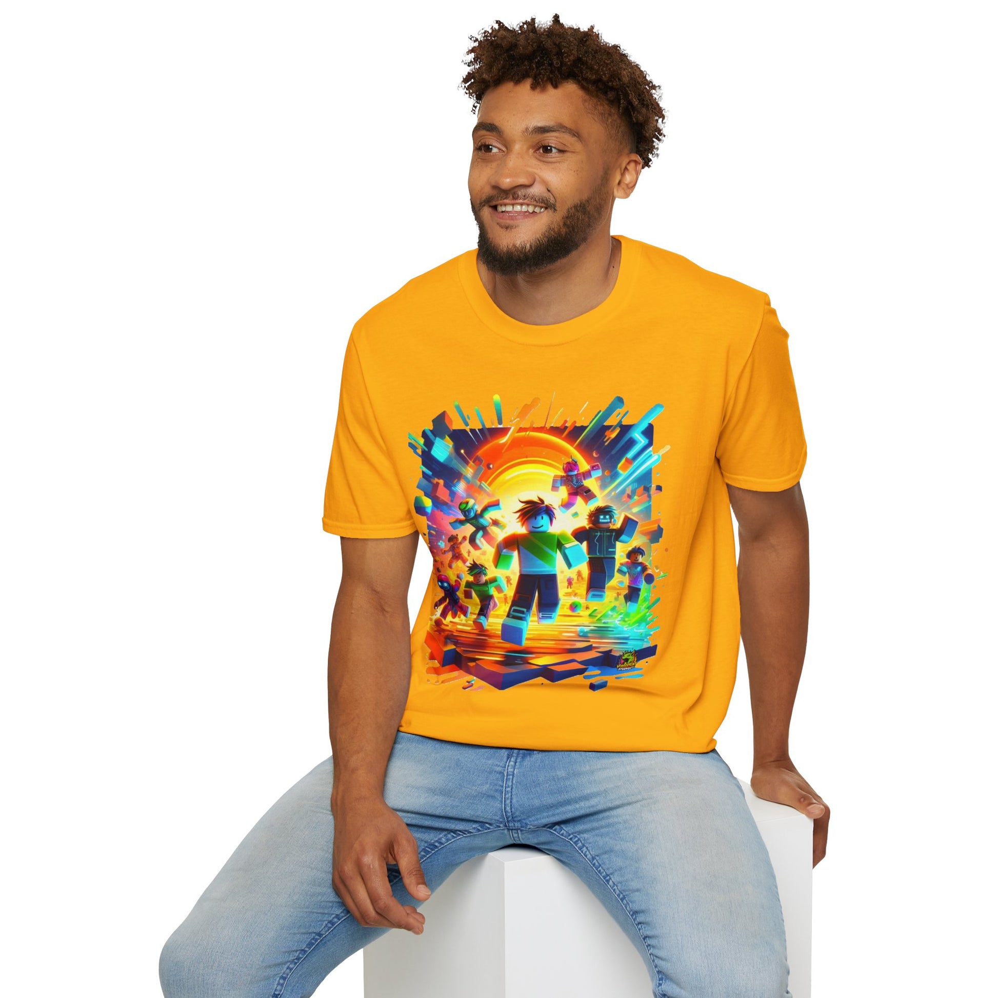 & - Roblox Avatar Tee for Kids | Cool Roblox Game T-Shirt | Roblox Clothing for Boys & Girls | Fun Roblox Gift - premium material. limited stock. Order yours now and stand out with this exclusive piece!