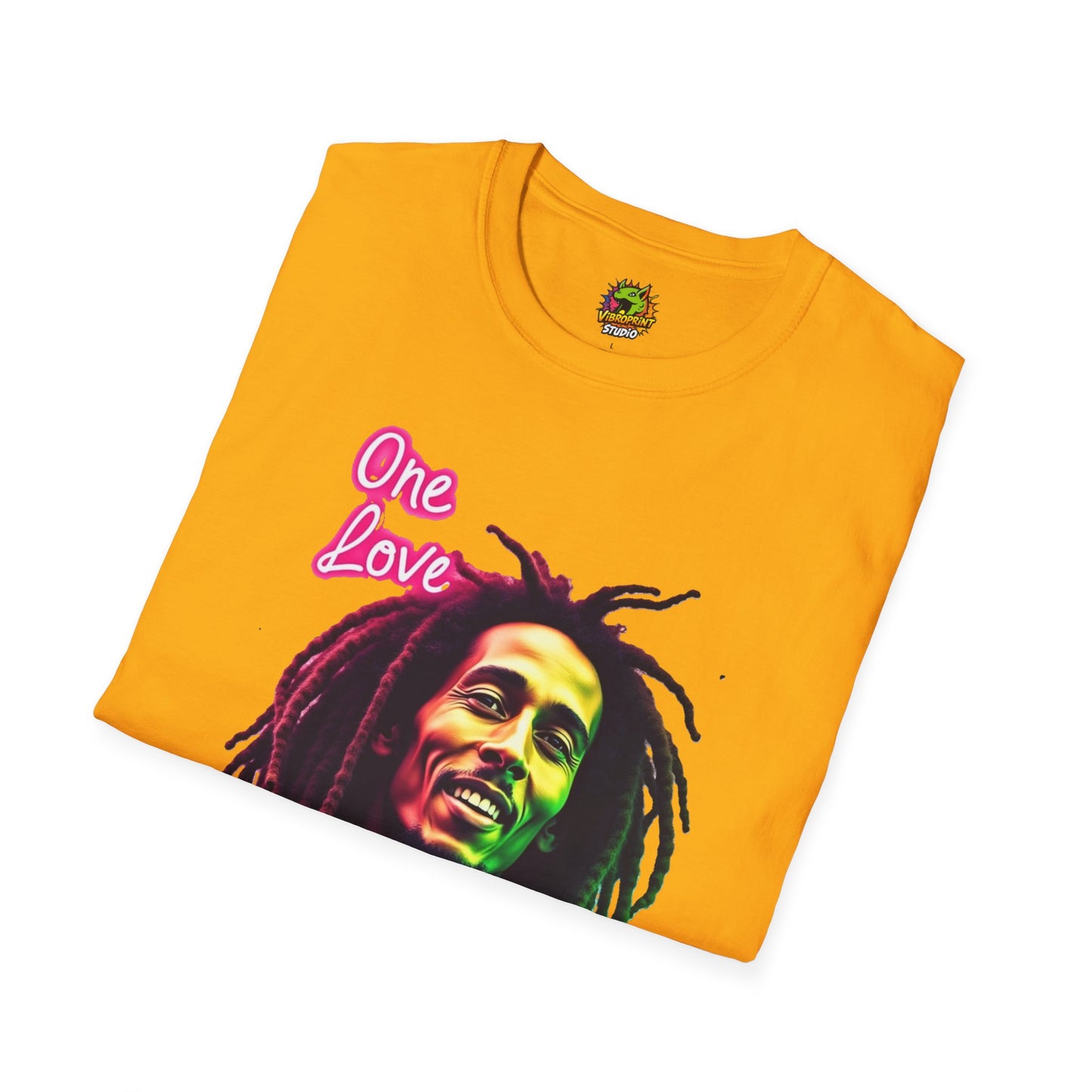 Bob Marley T-Shirt - Lion of Judah - VibroPrint Studio