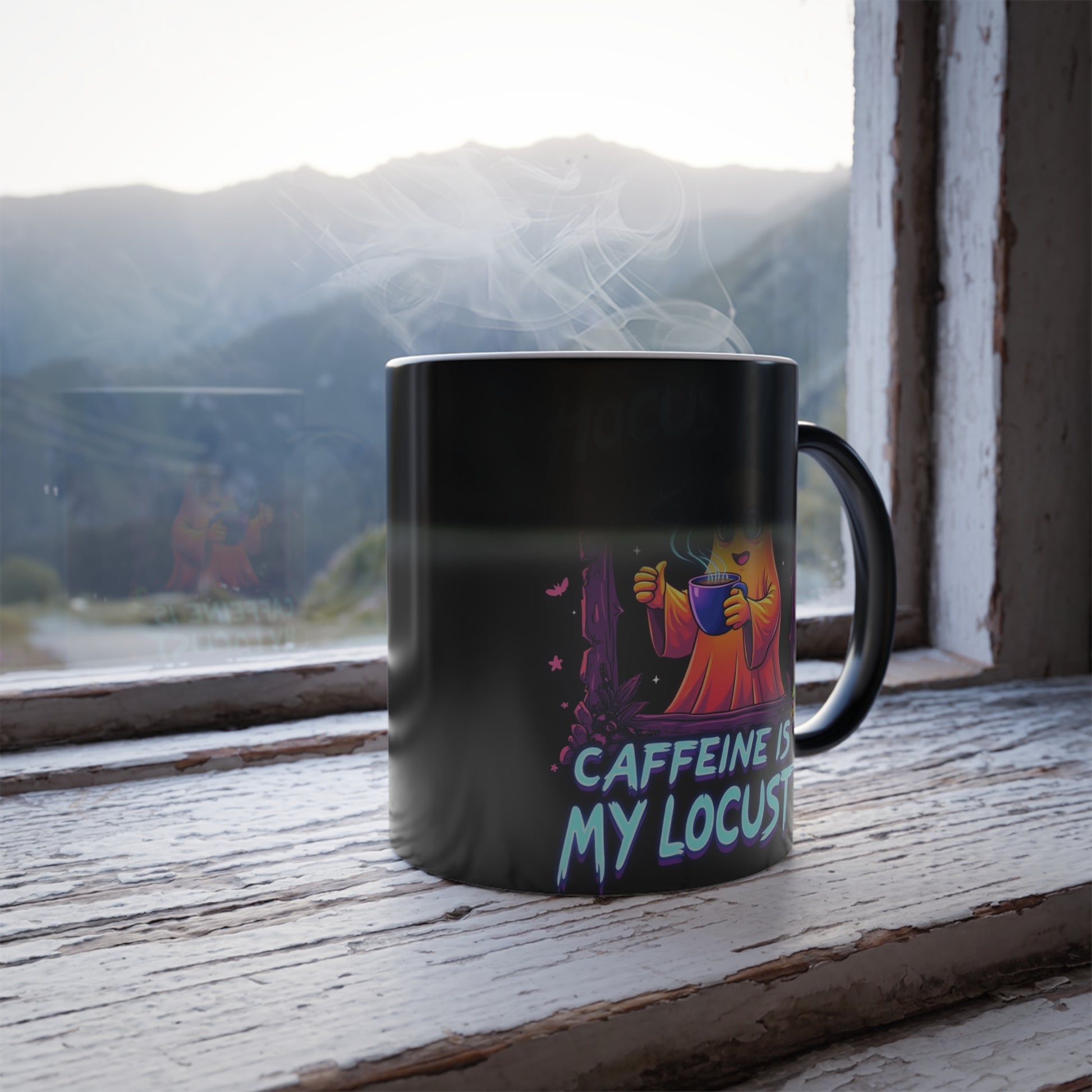 Changing - Hocus Pocus Mug | Magic for Travelers | Travel Mug | Color Changing - premium material. limited stock. Order yours now and stand out with this exclusive piece!