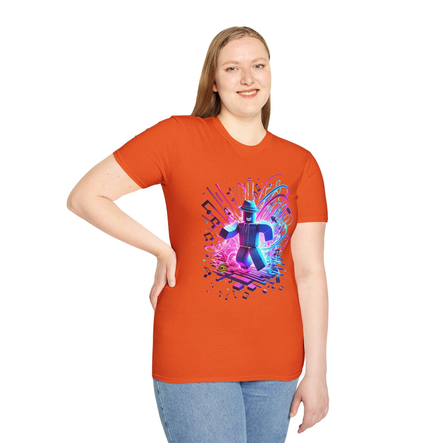 exclusive - Roblox T-Shirt - Neon Block Party - premium material. perfect gift idea. Order yours now and stand out with this exclusive piece!