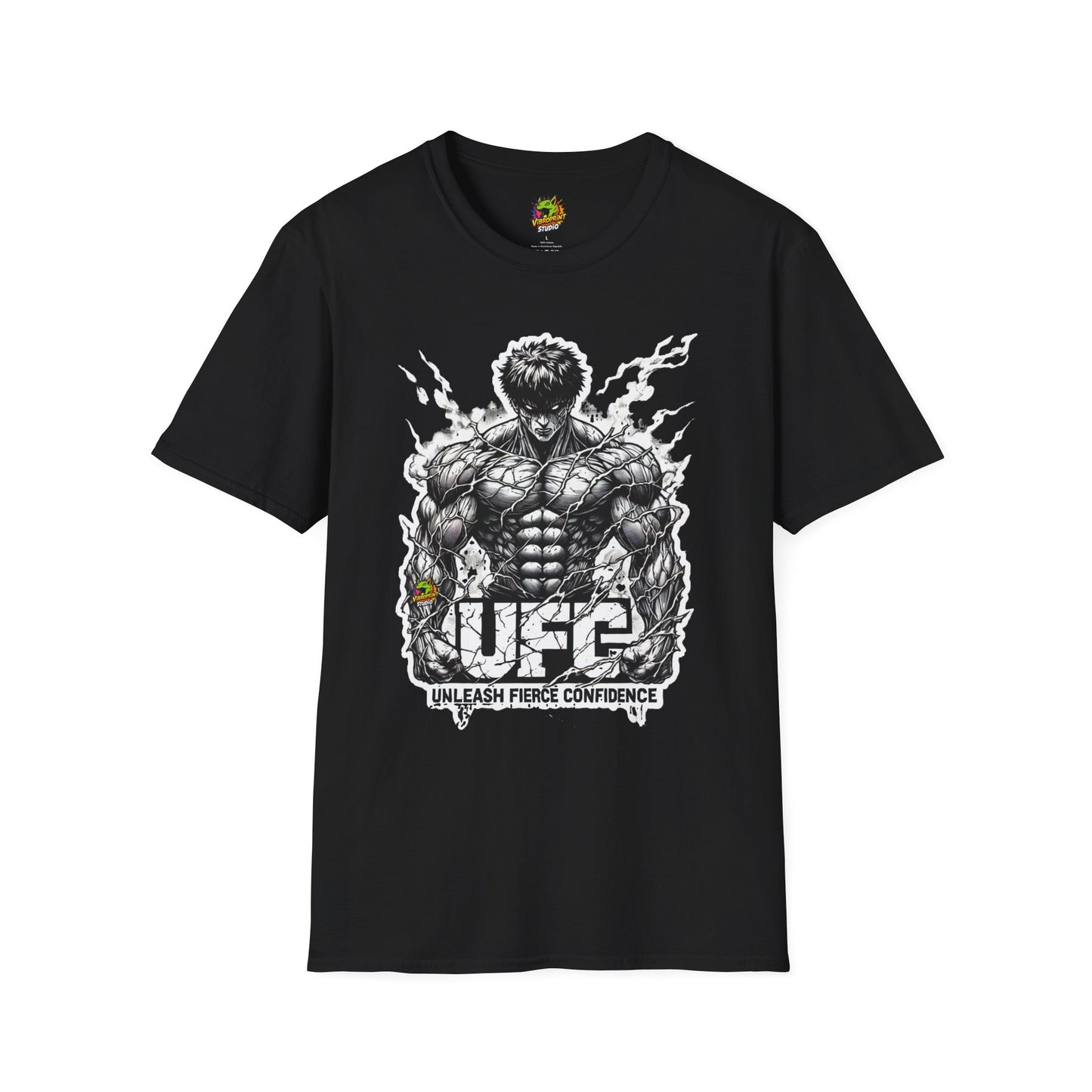 UFC T Shirt | Unleash Fierce Confidence | UFC Tee with Baki Anime Inspiration for Athletes - High Quality Image