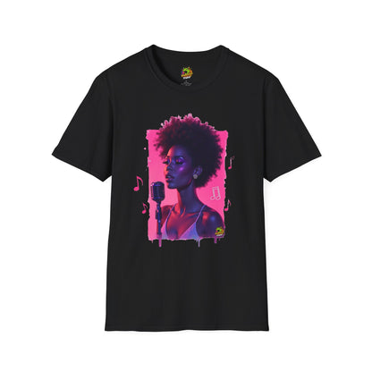 Whitney Houston Shirt - Elegant Performance - High Quality Image