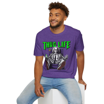 | - Beetlejuice Shirt | Thug Life Halloween T-Shirt | Creepy Beetlejuice Graphic Tee - premium material. perfect gift idea. Order yours now and stand out with this exclusive piece!