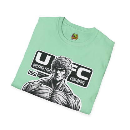 UFC T Shirt | Unleash Fierce Confidence | UFC Tee Inspired by Baki Anime T Shirt for Fitness Lovers