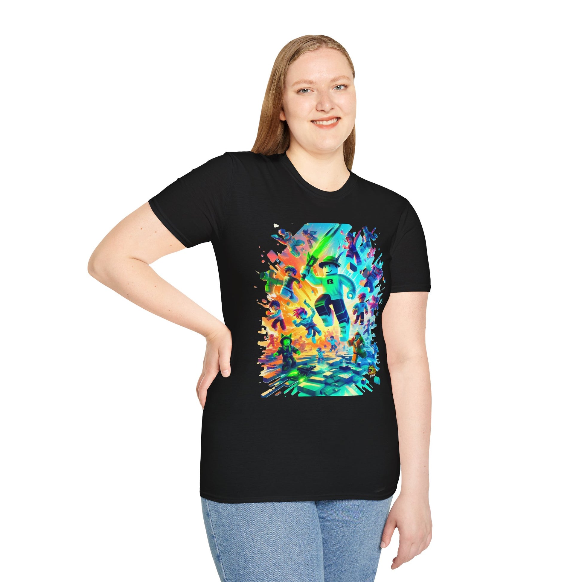 Inspired - Trendy Roblox Graphic T-Shirt for Boys & Girls | Roblox Clothing for Kids | Roblox Game Inspired Tee | Roblox Gift Idea - custom-made. limited stock. Order yours now and stand out with this exclusive piece!