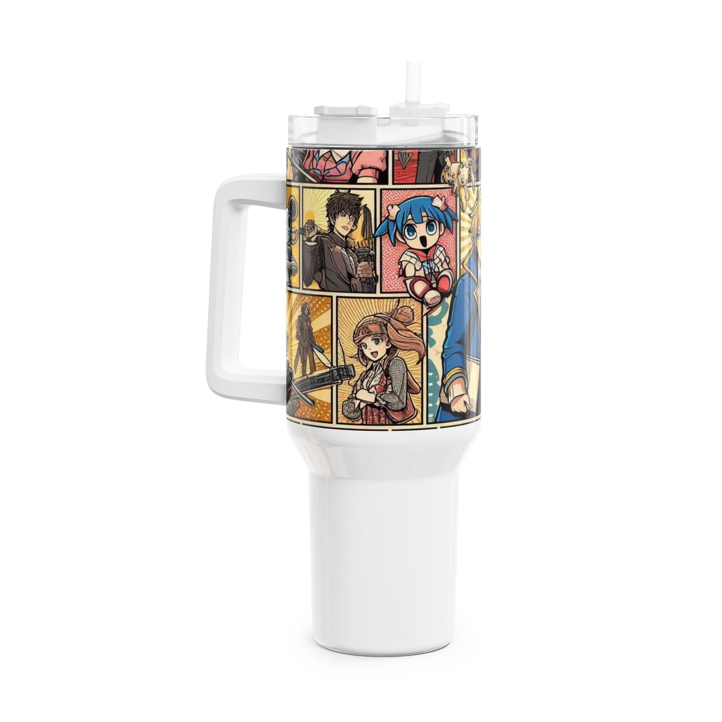 Colorful - Stanley cup | Colorful Anime and Comics Tumbler | Geek Drinkware for Fans - premium material. perfect gift idea. Order yours now and stand out with this exclusive piece!