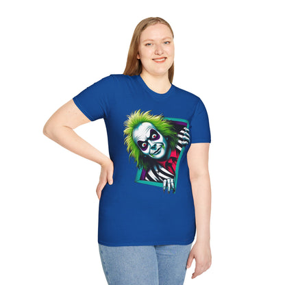 | - Beetlejuice Shirt | Creepy Beetlejuice Tee | Halloween Beetlejuice Tee | Beetlejuice Gift Idea - custom-made. perfect gift idea. Order yours now and stand out with this exclusive piece!