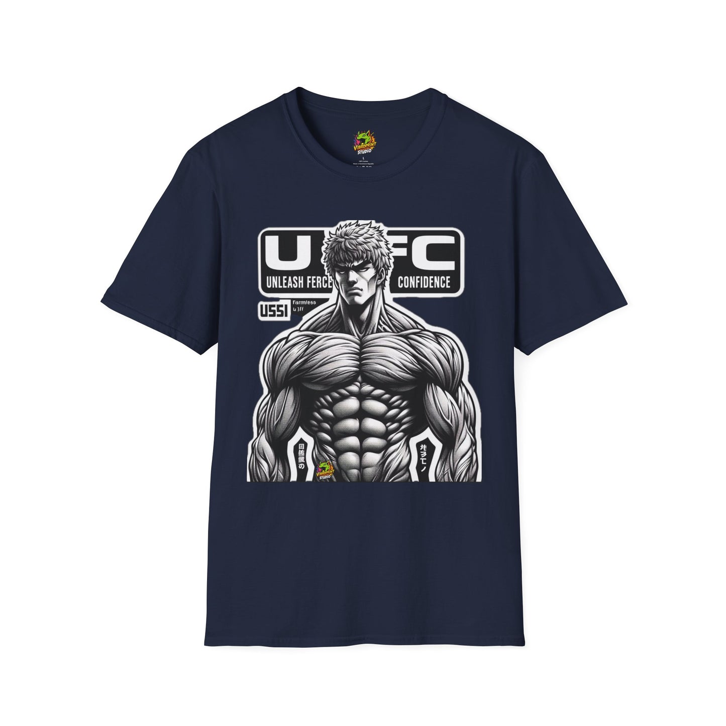 UFC - UFC T Shirt | Unleash Fierce Confidence | UFC Tee Inspired by Baki Anime T Shirt for Fitness Lovers - custom-made. limited stock. Order yours now and stand out with this exclusive piece!