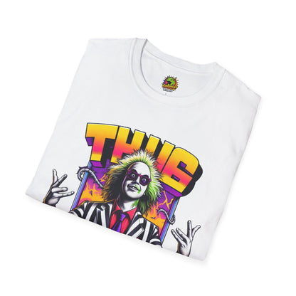 Life - Beetlejuice Shirt | Thug Life Graphic Tee | Halloween Beetlejuice Costume T-Shirt - custom-made. limited stock. Order yours now and stand out with this exclusive piece!