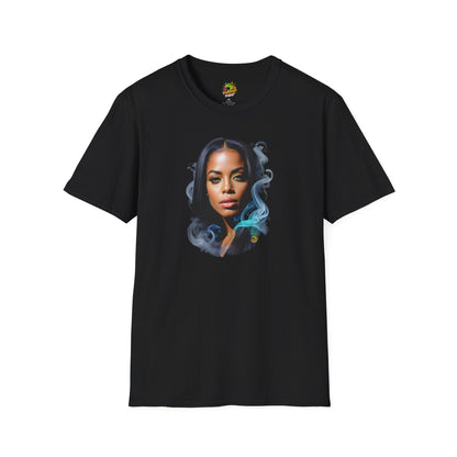 Aaliyah shirt | Timeless Tribute to the Queen of Urban Pop | Memorial R&B Icon Tee - High Quality Image