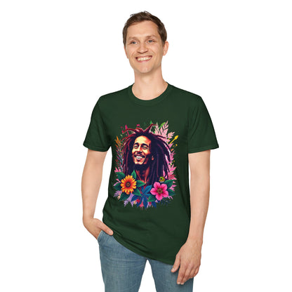 Bob Marley T-Shirt - One Love Harmony - VibroPrint Studio